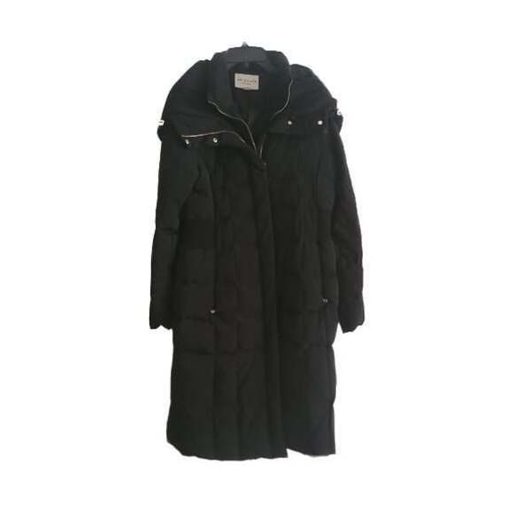 Cole Haan Signature Down Quilted Hooded Puffer Coat - Picture 1 of 11